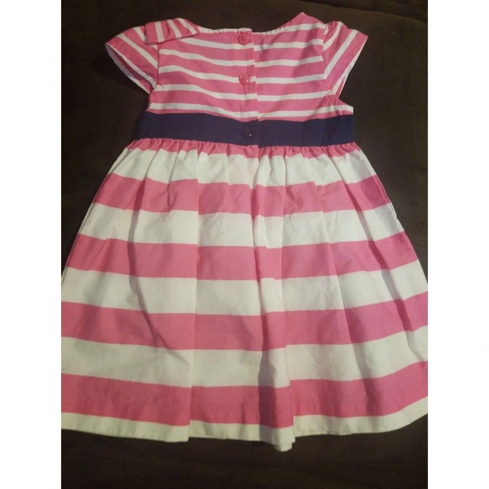 Gymboree stripes‎ and anchors dress 6 12 months
